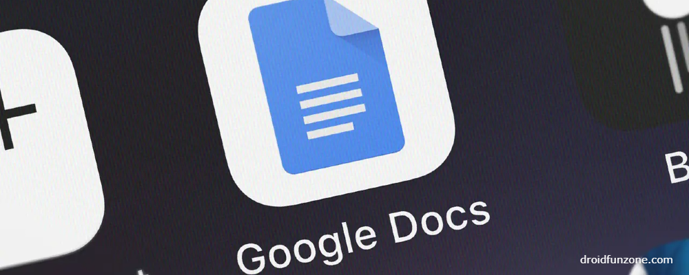 Google Docs app